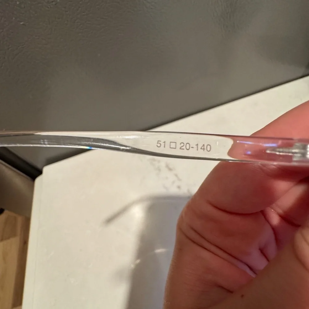 Blue light blocking Clear Frame Eyeglasses Unisex Glasses - Picture 3 of 5